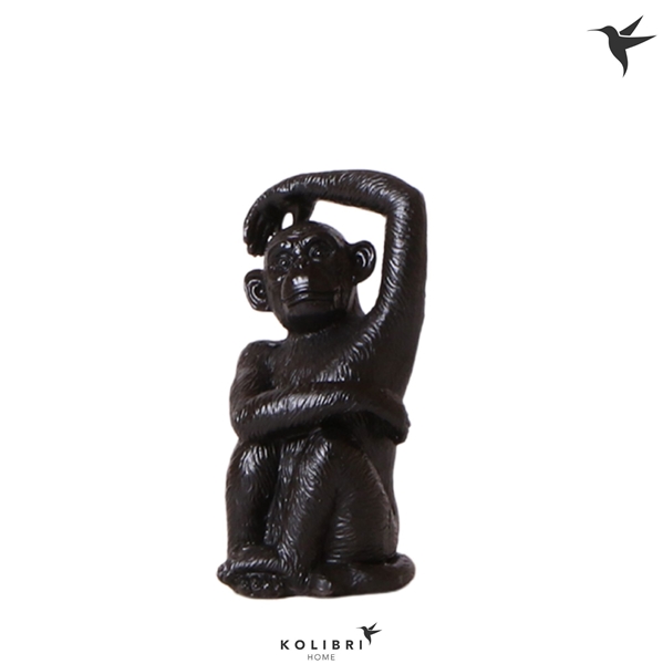 Kolibri Home Monkey Sitting Black