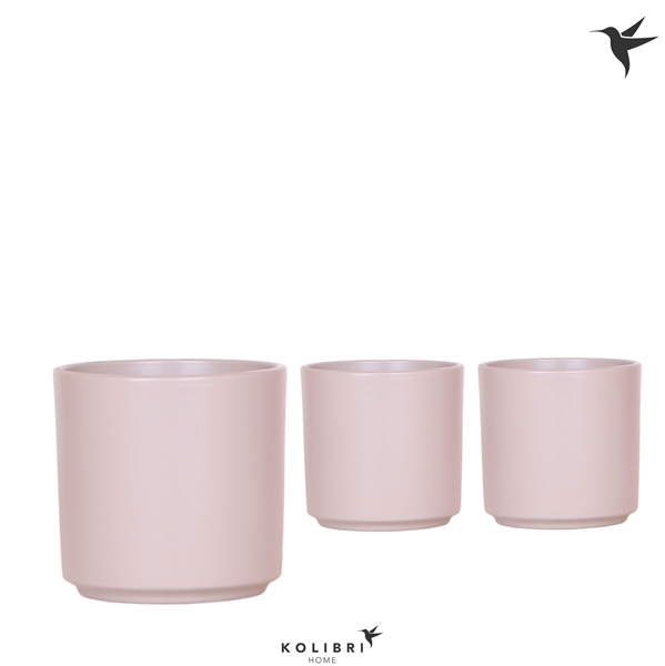 Kolibri Home Simplicity pot taupe 12 cm