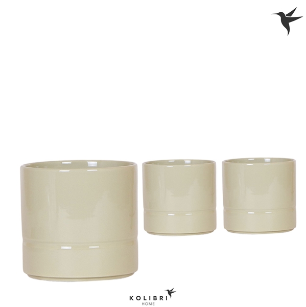 Kolibri Home Pastel pot green 12 cm